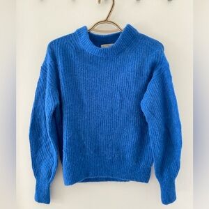Everlane oversized Alcapa crew sweater Blue size small